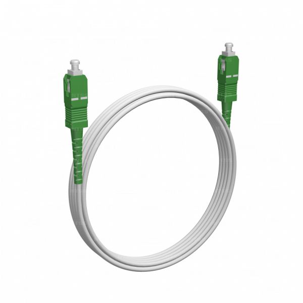 Шнур оптический NTSS spc SC/APC-SC/APC 9/125 G.657A1 3.0мм 4м (патч-корд)