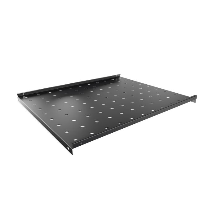 Полка стационарная NTSS 488х405мм, для настенных шкафов серии W глубиной 600мм, черный RAL 9005