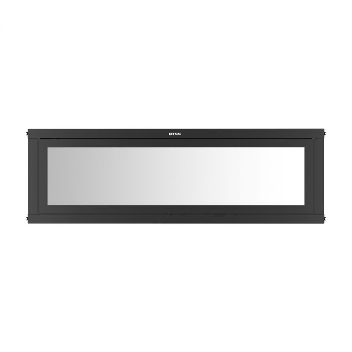 Секция крыши системы изоляции NTSS с аварийным открыванием, с окном, ширина коридора 1800 мм, длина 600 мм, RAL 9005 чёрный