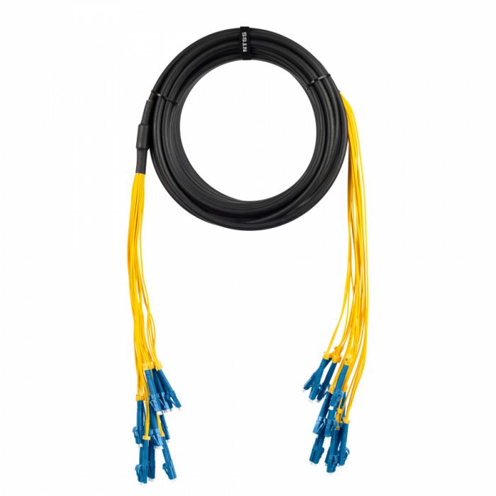 Сборка кабельная NTSS 2ов, LC/UPC-LC/UPC 50/125мкм, длина 80м, вывод 0.4м, буфер 3мм (NTSS-FO-D-IN/OUT-50-2-LSZH) в бухте