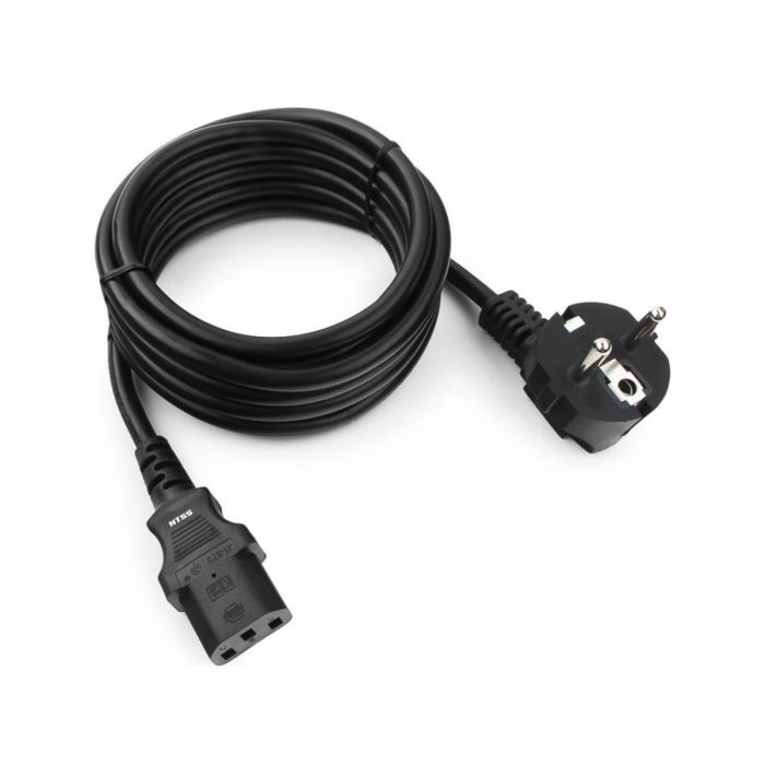 Шнур питания для БРП IEC 60320 C13 –  CEE 7/7 Schuko, 3х1.0, 3 м, ГОСТ