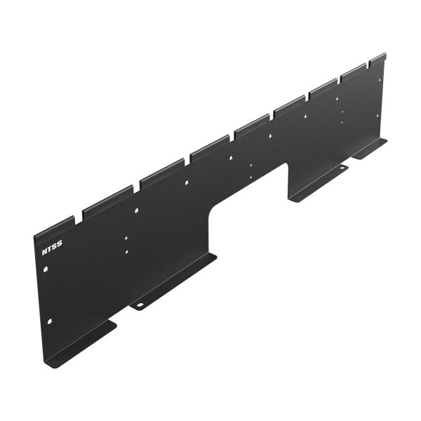 Потолочный кабельный канал для шкафов серии PC PCM DS шириной 800 "Л" - типа проходной, черный RAL 9005