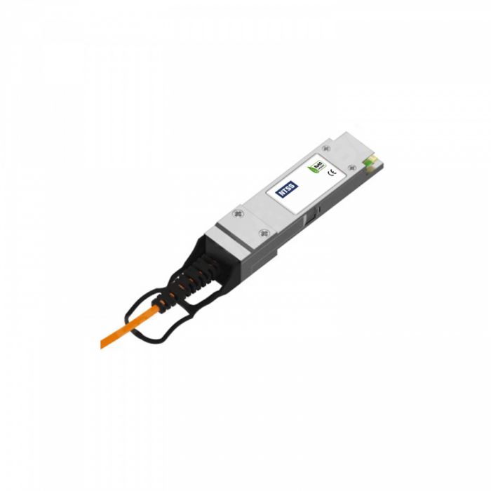 Активный оптический кабель NTSS AOC QSFP28, 100Гбит/с, рабочая длина волны 850нм, длина кабеля 10м