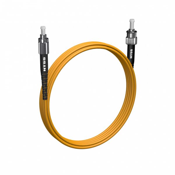 Шнур оптический NTSS spc FC/UPC-ST/UPC 9/125 2.0мм 3м LSZH (патч-корд)