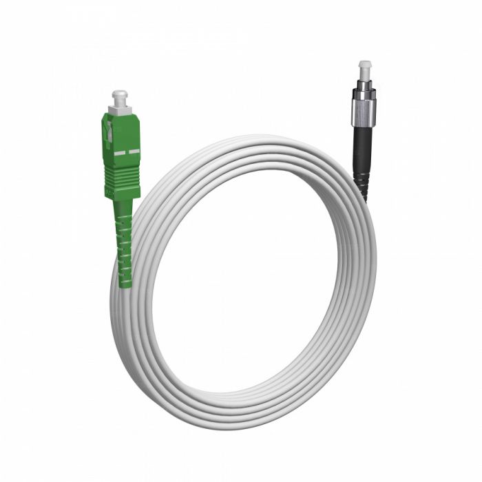 Шнур оптический NTSS spc SC/APC-FC/UPC 9/125 G.657A1 3.0мм 25м LSZH (патч-корд)