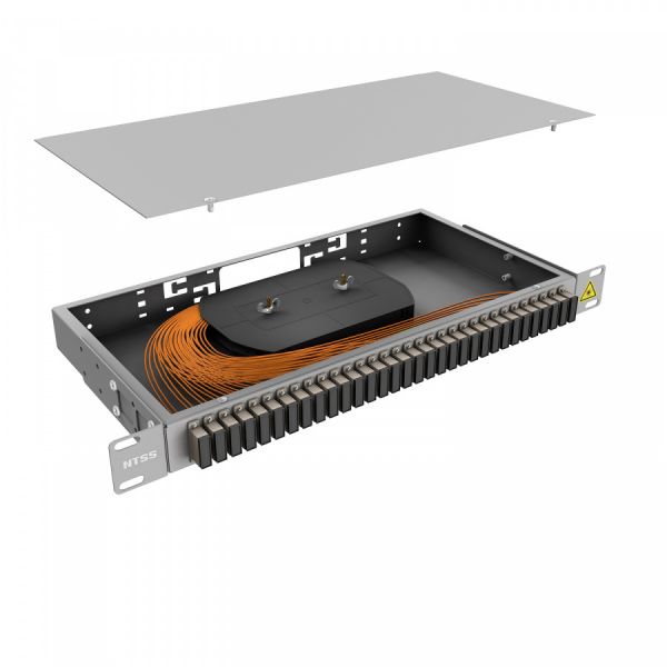 Кросс 19" NTSS PREMIUM, предсобранный 1U, 32 порта SC/UPC duplex, 50/125 мкм