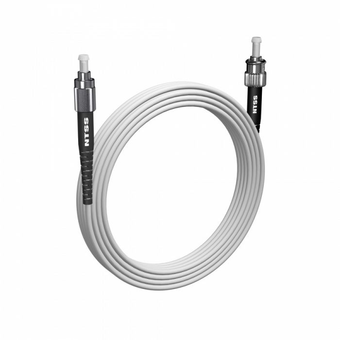 Шнур оптический NTSS spc FC/UPC-ST/UPC 9/125 G.657A1 3.0мм 20м LSZH (патч-корд)