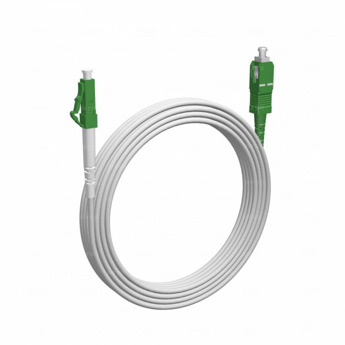 Шнур оптический NTSS PREMIUM spc LC/APC-SC/APC 9/125 G.657A1 3.0мм 20м LSZH (патч-корд)