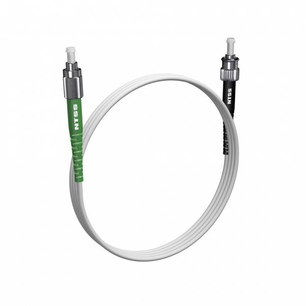 Шнур оптический NTSS PREMIUM spc FC/APC-ST/UPC 9/125 G.657A1 3.0мм 2м LSZH (патч-корд)
