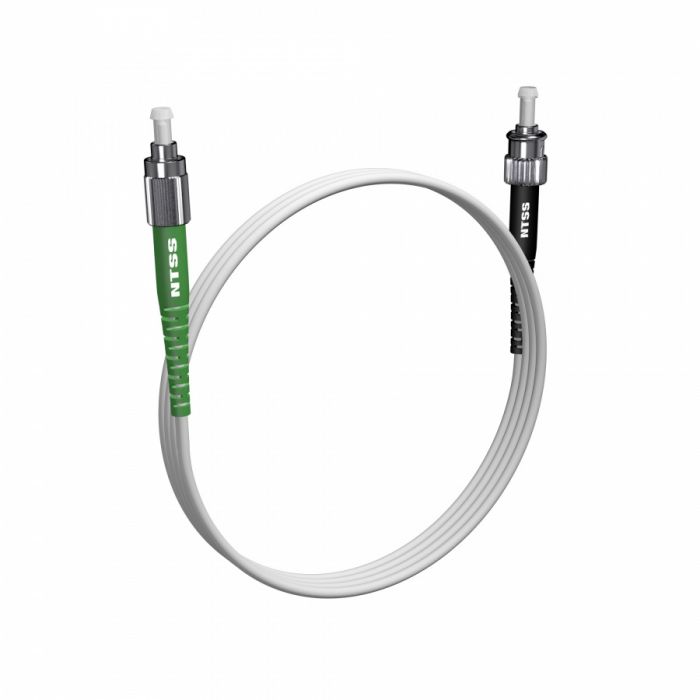 Шнур оптический NTSS PREMIUM spc FC/APC-ST/UPC 9/125 G.657A1 3.0мм 2м LSZH (патч-корд)