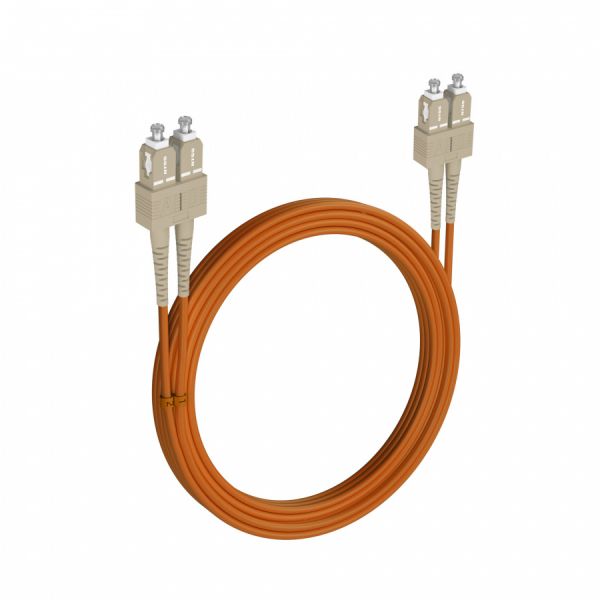 Шнур оптический NTSS PREMIUM dpc SC/UPC-SC/UPC 50/125 2.0мм 20м LSZH (патч-корд)