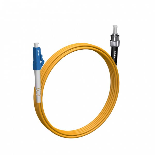 Шнур оптический NTSS spc LC/UPC-ST/UPC 9/125 2.0мм 4м LSZH (патч-корд)