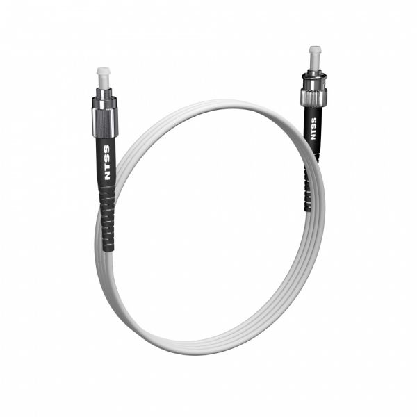Шнур оптический NTSS spc FC/UPC-ST/UPC 9/125 G.657A1 3.0мм 2м LSZH (патч-корд)