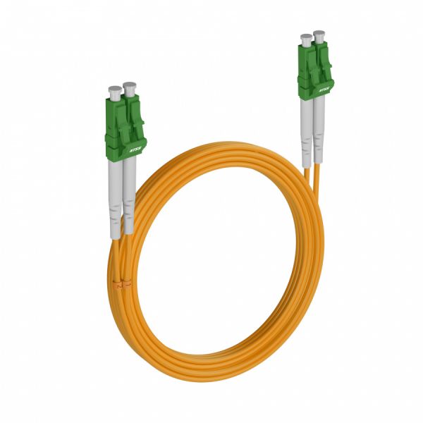 Шнур оптический NTSS PREMIUM dpc LC/APC-LC/APC 9/125 3.0мм 25м LSZH (патч-корд)