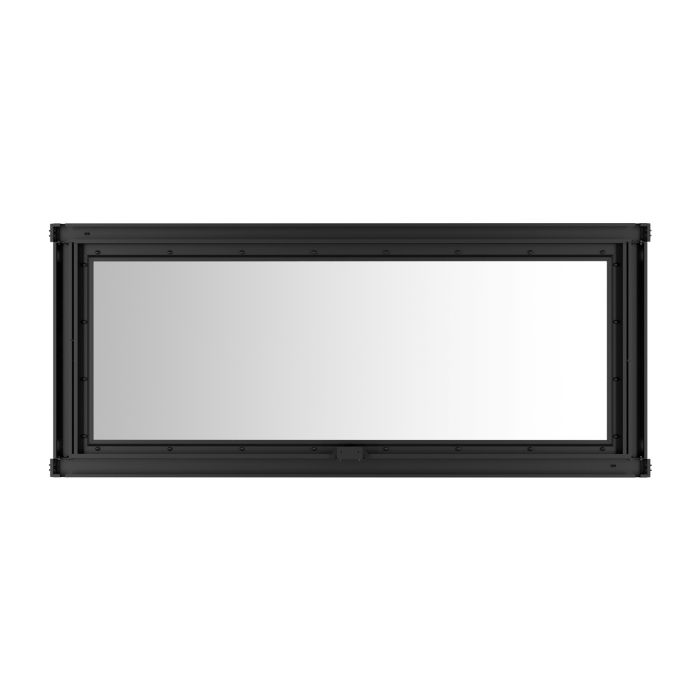 Секция крыши системы изоляции NTSS с аварийным открыванием, с окном, ширина коридора 1800 мм, длина 800 мм, RAL 9005 чёрный