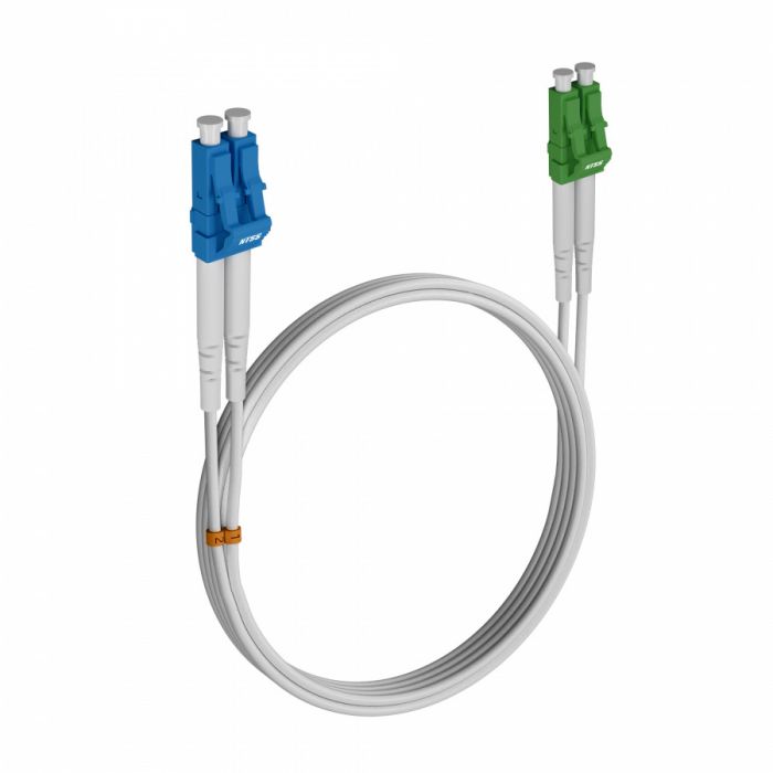 Шнур оптический NTSS dpc LC/UPC-LC/APC 9/125 G.657A1 2.0мм 5м LSZH (патч-корд)