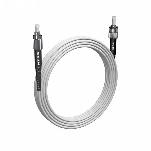Шнур оптический NTSS PREMIUM spc FC/UPC-ST/UPC 9/125 G.657A1 3.0мм 15м LSZH (патч-корд)