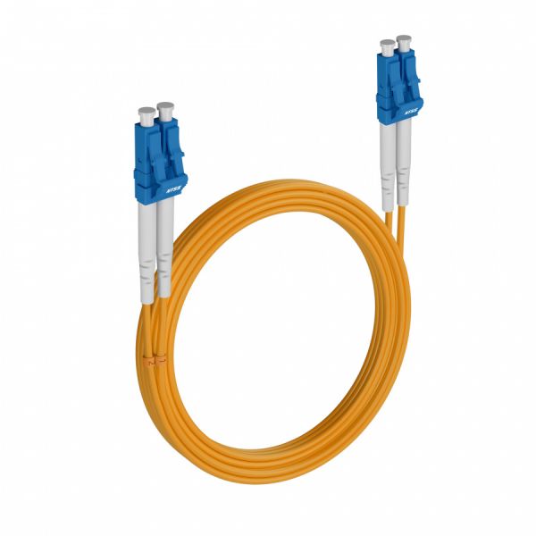 Шнур оптический NTSS dpc LC/UPC-LC/UPC 9/125 2.0мм 20м LSZH (патч-корд)