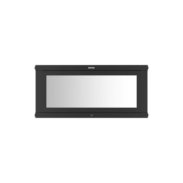 Секция крыши системы изоляции NTSS обслуживаемая с окном, ширина коридора 1200 мм, длина 600 мм, RAL 9005 чёрный