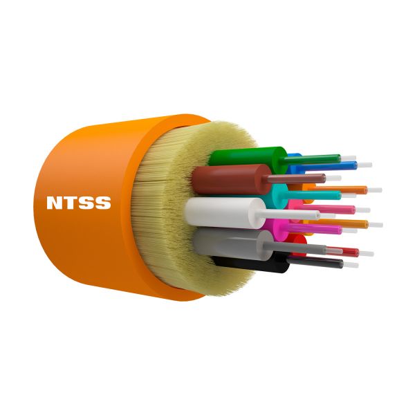 Оптический кабель внутренний NTSS 12 волокон OM1, 62.5/125, LSZH, оранжевый