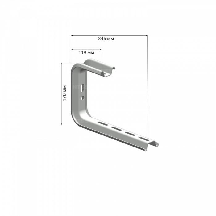 Подвес потолочный NTSS 300 мм (омега профиль)