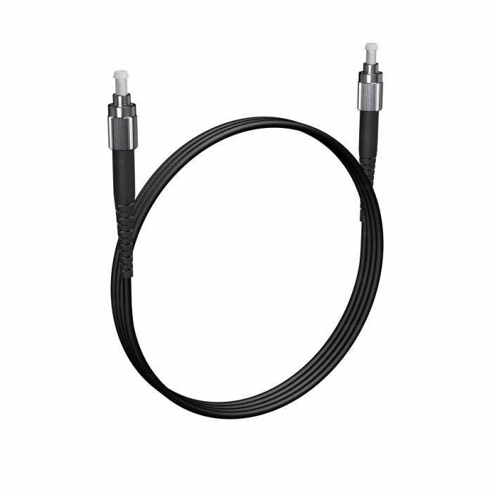 Шнур оптический NTSS PREMIUM spc FC/APC-FC/APC 9/125 3.0мм 2м черный LSZH (патч-корд)