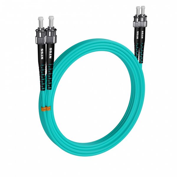 Шнур оптический NTSS dpc ST/UPC-ST/UPC 50/125 OM3 3.0мм 20м LSZH (патч-корд)