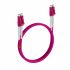 Шнур оптический NTSS dpc LC/UPC-LC/UPC 50/125 OM4 2.0мм 1м LSZH (патч-корд)