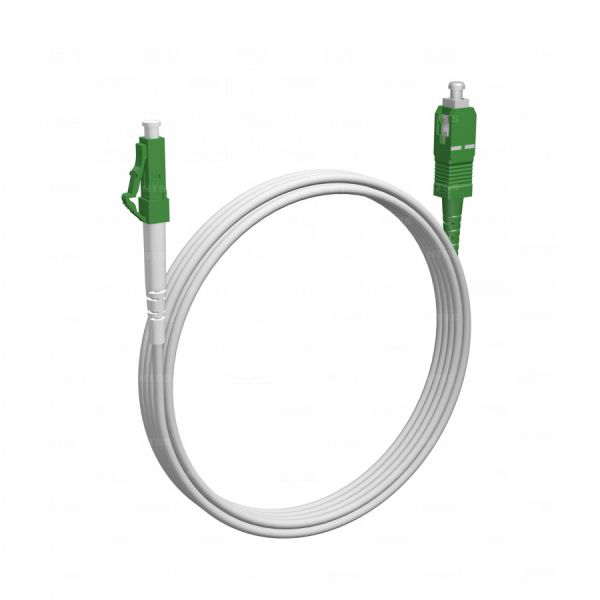 Шнур оптический NTSS spc LC/APC-SC/APC 9/125 G.657A1 3.0мм 4м LSZH (патч-корд)
