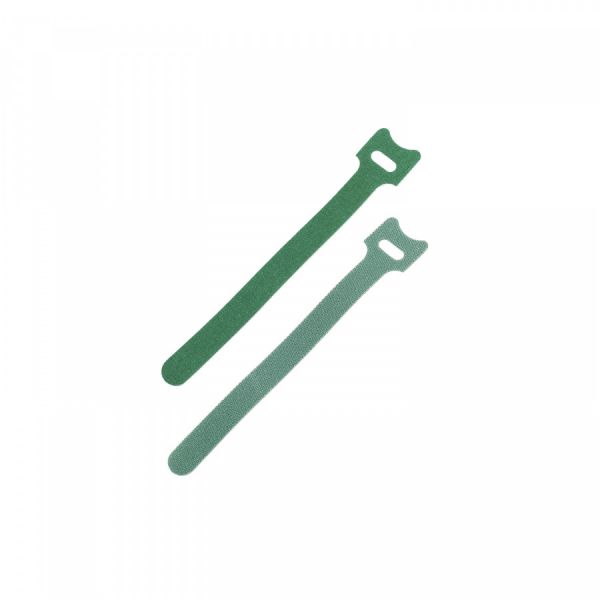 Хомут липучка 150х12 зеленый (упак 20шт)