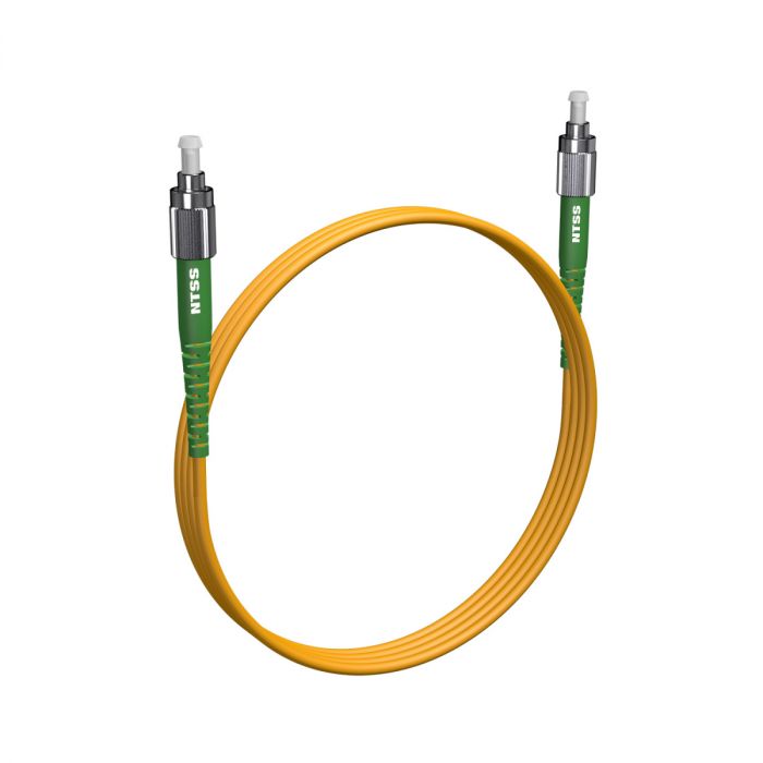 Армированный шнур оптический NTSS PREMIUM spc FC/APC-FC/APC 9/125 3.0мм 2м LSZH (патч-корд)