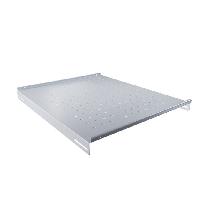 Полка стационарная NTSS 470х550мм, для напольных шкафов глубиной 800мм, нагрузка до 100кг, серый RAL 7035