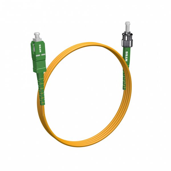 Шнур оптический NTSS spc SC/APC-ST/APC 9/125 3.0мм 1м LSZH (патч-корд)