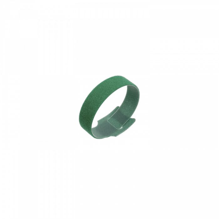 Хомут липучка 150х12 зеленый (упак 20шт)