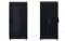 Шкаф телекоммуникационный напольный 19", 24U(600x1000), ШТ-НП-М-24U-600-1000-С-Ч, передняя дверь стекло, черный ССД