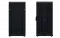 Шкаф телекоммуникационный напольный 19", 24U(800x800), ШТ-НП-М-24U-800-800-П-Ч, передняя дверь перфорация, черный ССД