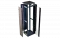 Шкаф телекоммуникационный напольный 19",47U(600x1000), ШТ-НП-М-47U-600-1000-С-Ч, передняя дверь стекло, черный ССД