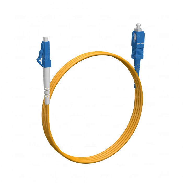 Шнур оптический NTSS PREMIUM spc LC/UPC-SC/UPC 9/125 2.0мм 2м LSZH (патч-корд)