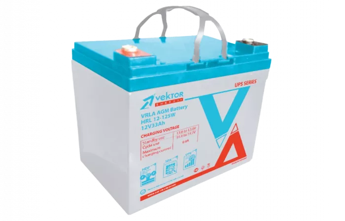 HRL 12-125W Аккумуляторная батарея Vektor HRL 12-125W