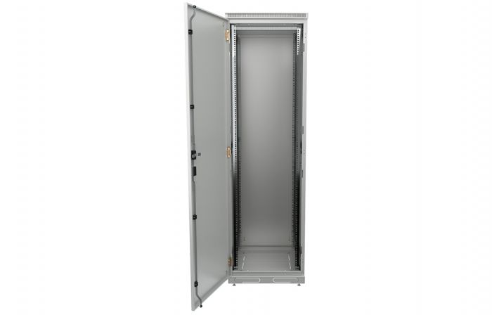 Шкаф телекоммуникационный напольный 19",47U(600x800), ШТ-НП-47U-600-800-М, передняя дверь металл ССД