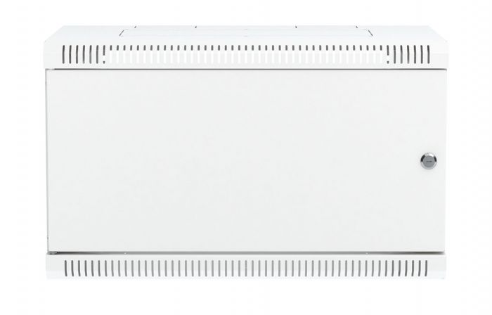 Шкаф телекоммуникационный настенный разборный 19”,6U(600x650), ШТ-НСр-6U-600-650-М дверь металл ССД