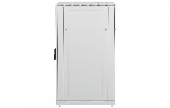 Шкаф телекоммуникационный напольный 19",27U(600x1000), ШТ-НП-27U-600-1000-М, передняя дверь металл ССД