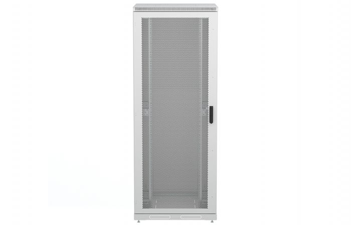Шкаф телекоммуникационный напольный 19",47U(800x1000), ШТ-НП-47U-800-1000-П, передняя дверь перфорированная ССД