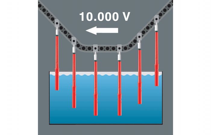 WE-059030	Kraftform Kompakt VDE 17 Universal 1 Набор насадок с 2 отвёртками-битодержателями, 17 пр.