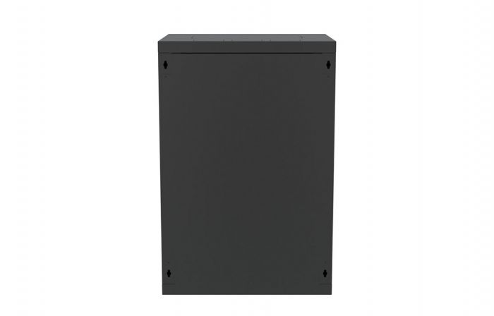 Шкаф телекоммуникационный настенный разборный черный 19”,18U(600x650), ШТ-НСр-18U-600-650-С-Ч дверь стекло ССД