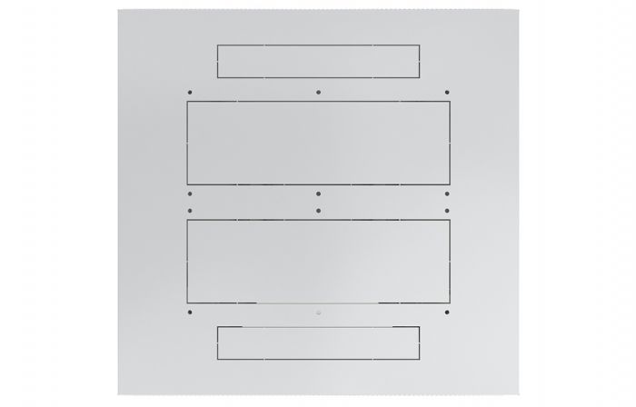 Шкаф телекоммуникационный напольный 19",18U(600x800), ШТ-НП-18U-600-800-С, передняя дверь стекло ССД