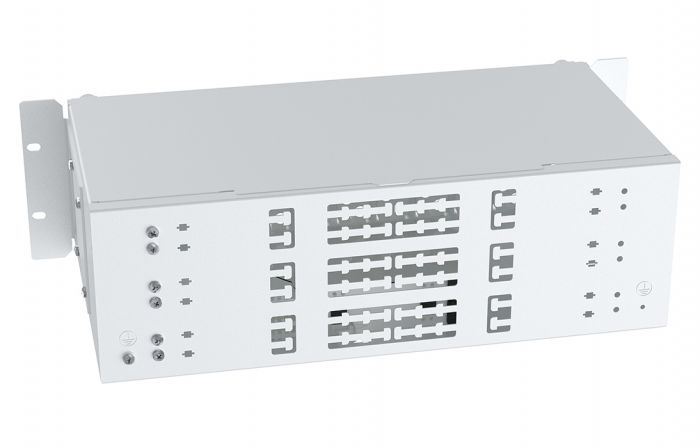Кросс ШКОС-Л -3U/6 -96 -FC/ST/SC/LC~  -(корпус) ~ ССД