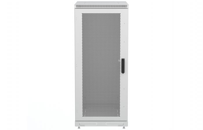 Шкаф телекоммуникационный напольный 19",27U(600x600), ШТ-НП-27U-600-600-П, передняя дверь перфорированная ССД