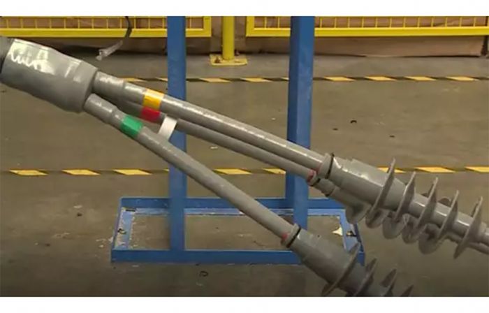 ИМАГ-Муфта-6/10-TO-3х185-300 - комплект концевой муфты холодной усадки внешней установки для 3-жил. кабеля с изоляцией из СПЭ на 6/10 кВ, 3х185-300 мм2