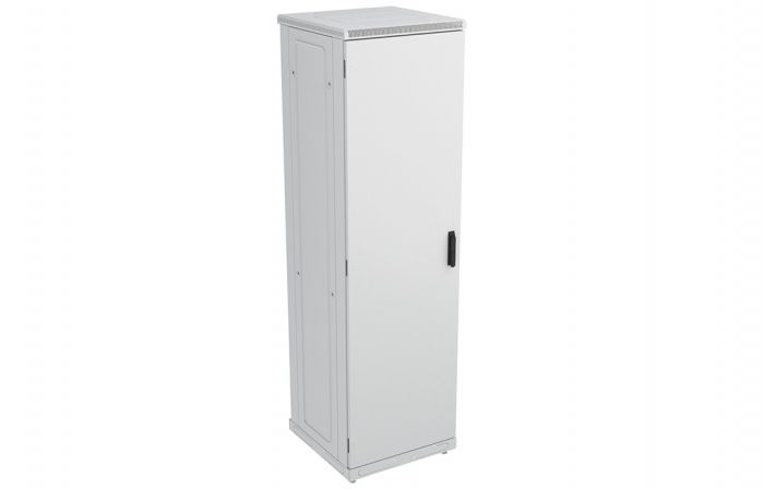 Шкаф телекоммуникационный напольный 19",47U(600x800), ШТ-НП-47U-600-800-М, передняя дверь металл ССД
